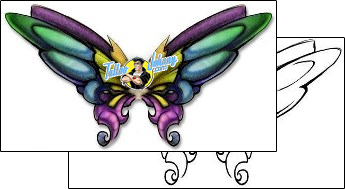 Butterfly Tattoo butterfly-tattoos-david-bollt-dbf-00355