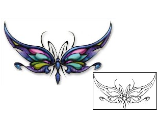 Butterfly Tattoo DBF-00356