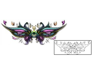 Lower Back Tattoo For Women tattoo | DBF-00391