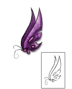 Butterfly Tattoo For Women tattoo | DBF-00393