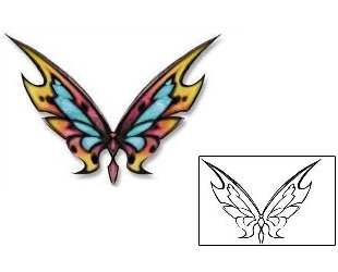 Butterfly Tattoo Insects tattoo | DBF-00409