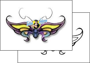 Butterfly Tattoo ankle-tattoos-david-bollt-dbf-00433