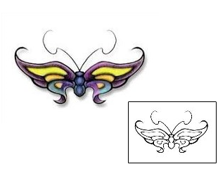 Butterfly Tattoo For Women tattoo | DBF-00433