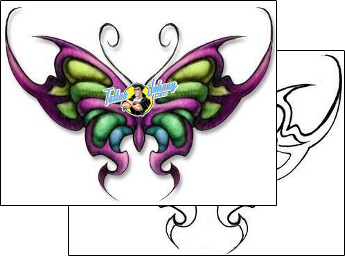Butterfly Tattoo butterfly-tattoos-david-bollt-dbf-00434