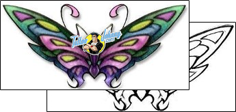 Butterfly Tattoo dbf-00443