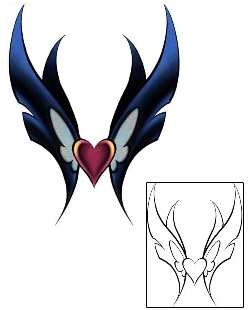 Wings Tattoo Specific Body Parts tattoo | DBF-00492