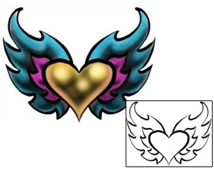 Wings Tattoo Specific Body Parts tattoo | DBF-00504