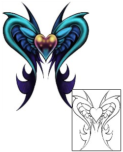 Wings Tattoo Specific Body Parts tattoo | DBF-00543