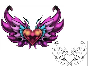 Wings Tattoo Specific Body Parts tattoo | DBF-00545