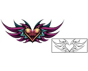 Wings Tattoo Specific Body Parts tattoo | DBF-00586