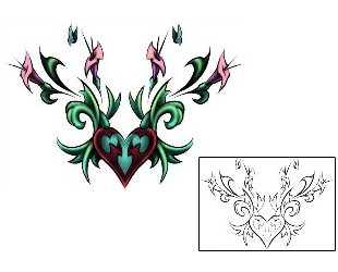 Plant Life Tattoo Specific Body Parts tattoo | DBF-00616