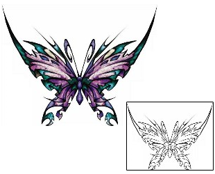 Wings Tattoo Specific Body Parts tattoo | DBF-00659