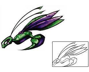 Hornet Tattoo Insects tattoo | DBF-00689