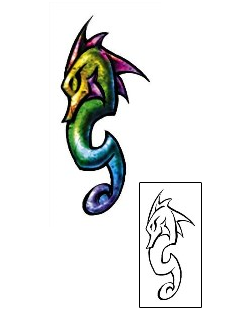 Seahorse Tattoo Tattoo Styles tattoo | DBF-00731