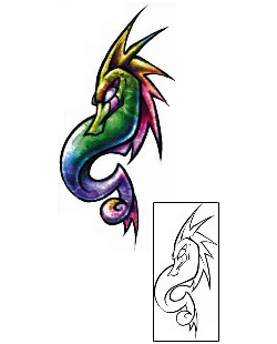 Seahorse Tattoo Tattoo Styles tattoo | DBF-00732