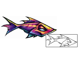 Fish Tattoo Tattoo Styles tattoo | DBF-00733