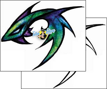 Fish Tattoo tattoo-styles-cartoon-tattoos-david-bollt-dbf-00744