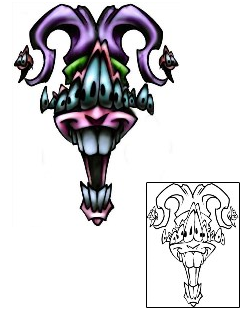 Joker - Jester Tattoo Tattoo Styles tattoo | DBF-00972