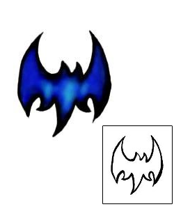 Bat Tattoo Animal tattoo | DBF-01038