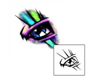 Eye Tattoo Miscellaneous tattoo | DBF-01084