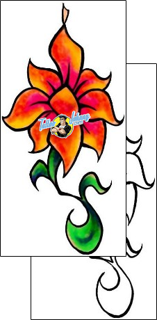 Flower Tattoo plant-life-flowers-tattoos-david-bollt-dbf-01102