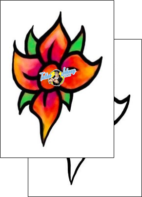 Flower Tattoo plant-life-flowers-tattoos-david-bollt-dbf-01111