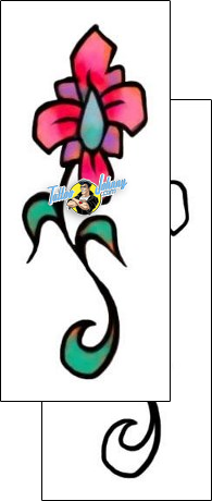 Flower Tattoo plant-life-flowers-tattoos-david-bollt-dbf-01115