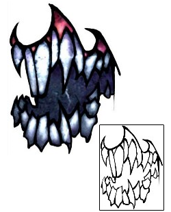 Vampire Tattoo Horror tattoo | DBF-01180