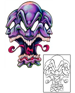 Evil Tattoo Horror tattoo | DBF-01182