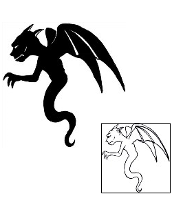 Gargoyle Tattoo Mythology tattoo | DCF-00072