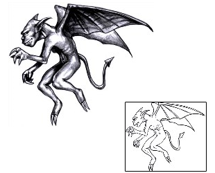Gargoyle Tattoo Mythology tattoo | DCF-00073