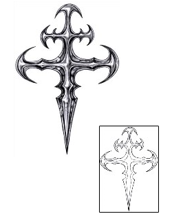 Gothic Tattoo Religious & Spiritual tattoo | DCF-00112