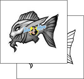 Fish Tattoo marine-life-fish-tattoos-david-doepp-ddf-00014