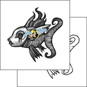 Fish Tattoo marine-life-fish-tattoos-david-doepp-ddf-00015