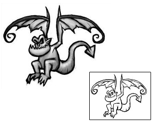 Gargoyle Tattoo Mythology tattoo | DDF-00020