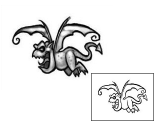 Gargoyle Tattoo Mythology tattoo | DDF-00022