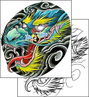 Monster Tattoo fantasy-tattoos-damien-friesz-dff-00005