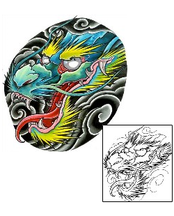 Asian Tattoo Mythology tattoo | DFF-00005