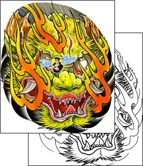 Monster Tattoo fantasy-tattoos-damien-friesz-dff-00006