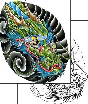 Monster Tattoo fantasy-tattoos-damien-friesz-dff-00022