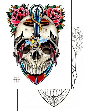 Skull Tattoo skull-tattoos-damien-friesz-dff-00063