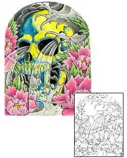 Half Sleeve Tattoo Plant Life tattoo | DFF-00101