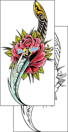 Dagger Tattoo horror-dagger-tattoos-damien-friesz-dff-00129