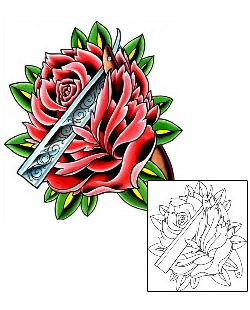 Straight Razor Tattoo Tattoo Styles tattoo | DFF-00135