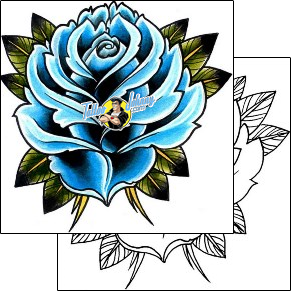 Flower Tattoo plant-life-flowers-tattoos-damien-friesz-dff-00137