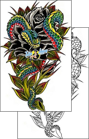 Scary Tattoo snake-tattoos-damien-friesz-dff-00146