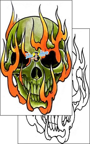 Horror Tattoo horror-tattoos-damien-friesz-dff-00157