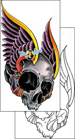 Horror Tattoo skull-tattoos-damien-friesz-dff-00167