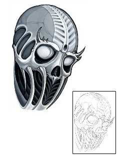 Biomechanical Tattoo Tattoo Styles tattoo | DFF-00182