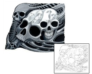 Biomechanical Tattoo Tattoo Styles tattoo | DFF-00183